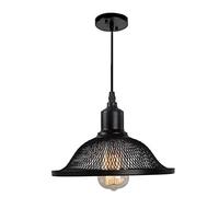 PendantLight, lustres Modernes à Cage en Fil métallique, Suspension à Fil de Suspension réglable en Hauteur utilisée pour l'îlot de Cuisine, comptoir, Salle à Manger, Chambre à Coucher