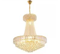 PendantLight, Pendant Lights, Luxurious Crystal Chandelier Palace Hall Church K9 Crystal Pendant Light Classic Empire Style Ceiling Light Fixture for Living Room Foyer Dining Room Hallway Bedroom