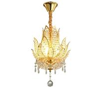 PendantLight, Suspension créative, décoratif en Cristal Zen Chinois pour Salon Chambre entrée allée Balcon Salle à Manger escalier Suspension