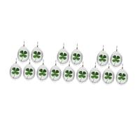 Pendants à quatre feuilles Charmes Spinner Kits bijoux Chaîne à métier à tisser Collier Lucky Charm Collier de la clé de couvercle Pendante Pendre Clé suspendu décor baim