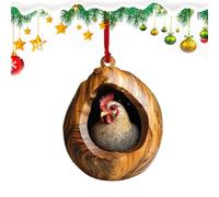 Pendants De Noël - 3,54 Pouces De Noël Ornement Suspendu, Charmes D'arbres De Nol, Pendentifs Décoratifs pour Manteau | Porte Murale De Vacances Décorateurs De Maison des Organisateurs des Organisate