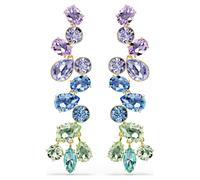 Pendants d'oreilles Gema, Tailles diverses, Chandelier, Longues, Multicolores, Placage de ton or OS