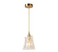 Pendants minimalistes Nordiques, Ombre de Lampe à pentence en Verre, luminaires Suspendus intérieurs Modernes, Plafond Light for Halway Porch Kitchen Bedroom, Aspire à (1)