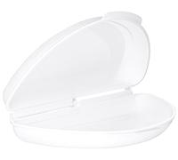 Pendeford Housewares Lot de 2 moules à omelette en plastique sans BPA - Passe au micro-ondes - Blanc