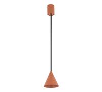 Pendelleuchte Cuisine Métal Cône Terracotta GU10 Ø11 CM à Manger Lampe Suspendue