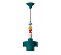 Pendelleuchte Rétro Céramique Ø 28 CM pour E27 Main Lampe Suspendue Cuisine