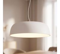 Pendelleuchte Salle à Manger Métal Blanc L: 58 CM Réglable en Hauteur Suspendue