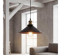Pendelleuchte Salle à Manger Vintage Industrie Design Noir E27 Lampe Suspendue