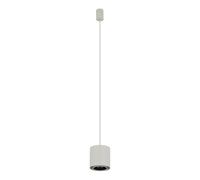 Pendelleuchte Salon Métal Gris de Soie GU10 Ø13 CM Lampe Suspendue à Manger