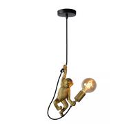 Pendelleuchte Singe Or Noir Cuisine à Manger L: 17,6 CM E27 Suspendue Moderne