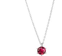 Pendent Silver pour Femmes, Bijoux de Naissance Cubic Zirconia, Cadeau d'anniversaire Filles