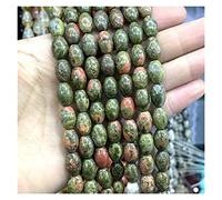 pendentif 6 8 10 MM Pierre Naturelle Forme De Riz Agates Cristal Quartz Perles D'espacement En Vrac for La Fabrication De Bijoux DIY Bracelet Collier Accessoires DIY À La Main Lucky Jewelryy Élégant L