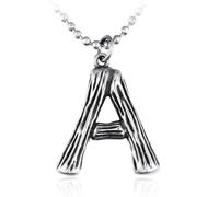 Pendentif à lettres charmes combinaison collier homme et femme mode
