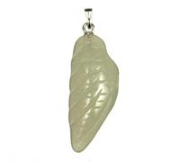 Pendentif aile d'ange en jade de chine