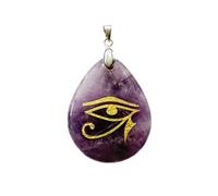 Pendentif Améthyste - Oeil d'Horus