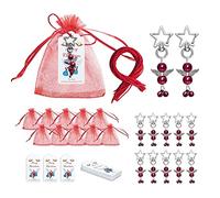 Pendentif ange gardien - Cadeaux d'invités - Confirmation - Pendentif ange - Porte-clés - Cadeaux d'invités de Noël pour cadeaux de baptême - Porte-clés ange pour invités - Baptême
