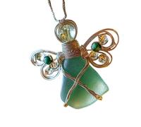 Pendentif angélique 2D Plat à Suspendre pour décorations d ' Arbre de Noël ou décoration intérieure de Chalet côtier Décorations angéliques côtières de Noël