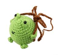 Pendentif animal multicolore au crochet pour rétroviseur de voiture, décoration à suspendre pour intérieur de voiture (petites grenouilles)