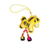 Pendentif Année du Cheval - Pendentif pour collier chinois, artisanat en alliage premium, design symbolique élégant et portable | Bijoux porte-bonheur significatifs avec signification culturelle