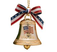 Pendentif arbre de Noël 1776-2026 - Décoration commémorative du 250e anniversaire des États-Unis faite à la main à partir de métal massif pour la maison et le jardin - Un souvenir patriotique de
