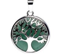 Pendentif Arbre de vie avec aventurine verte -- 3cm