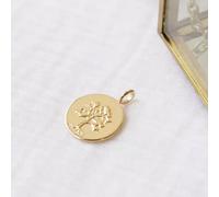 Pendentif Arbre de vie personnalisable (plaqué or)