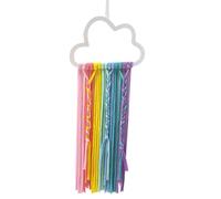 Pendentif Arc-En-Ciel En Arc-En-Ciel, Décoration Murale En Macramé, Pour La Maison, La Chambre D'Un Enfant, Ornement Coloré