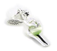 Pendentif Argent ""Petite Fée"" Vert