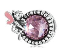 Pendentif Attrape-rêves en Argent Sterling 925, breloque Papillon, pour Femmes, Breloques féeriques Brillantes, Bijoux Fins