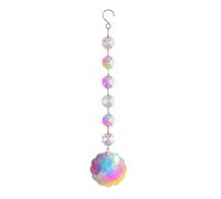 Pendentif attrape-soleil en cristal prisme arc-en-ciel, carillon à suspendre en cristal, décoration à suspendre à une fenêtre (style 4)