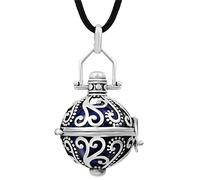 Pendentif Bijou Argent de Grossesse Bola Arabesque Argent Mat. Livraison rapide avec suivi.