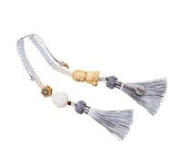 Pendentif bouddhas chinois Feng Shui pour voiture - Vue arrière - Pendentif talismans porte-bonheur - Ornement à suspendre