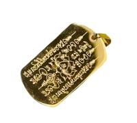 Pendentif bouddhiste | Pendentif avec inscription bouddhiste - Collier bénédiction pour homme et femme - Accessoires porte-clés religieux, Refer to description, se référer à la description, Unisexe