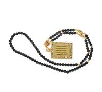 Pendentif Bouddhiste Portable, Amulette de Protection, Décoration | Verre, Alliage D'aluminium et Abs, Pratique du Bouddhisme, Style Chic et Signification Spirituelle