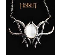 Pendentif Broche Argent Massif Galadriel - Noble Collection - NN1283 - Perle en Nacre - 13,2g