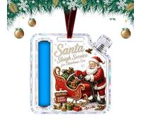 Pendentif cadeau d'argent de Noël mignon, , léger | Décoration de sapin de Noël pour les vacances, réunions de famille, bureau, voisins, pendaison de crémaillère, anniversaire