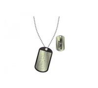 Pendentif - Call Of Duty MW3 - Plaque Militaire