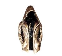 Pendentif cape en métal pour porte-clés et sac à dos - Décoration unique en paracorde - Accessoires de vêtements, blanc, taille unique