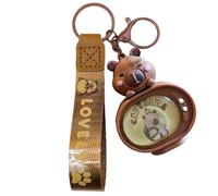 Pendentif Capybara en forme de télévision - Jouet animal Capybara - Adorable décoration d'intérieur, breloque de sac portable pour la maison, le studio, l'école, Refer to description, Acrylonitrile