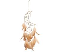 Pendentif Carillon à Vent Attrape-Rêves Attrape-Rêves pour Filles Attrape-Rêves Plumes Demi Lune Etoile Voiture Attrape-Rêves Attrape-Rêves de Mariage Décoration de Plafond Bohème Décoration D