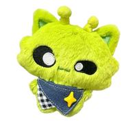 Pendentif Cartable Charm Alien Porte-clés Accessoire pour Clés À Main À Doux Décoratif Pièce De Transport 10 X 9 Cm Détail Alien Porte-clés En Peluche Charm Doux