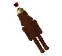 Pendentif casse-noisette de soldat suspendu,-Couleur café