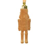 Pendentif casse-noisette de soldat suspendu,-Jaune orange.