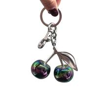 Pendentif cerise couleur dégradée pour sac à main Coach Sacs à bandoulière Accessoires Porte-clés pendentif cerises pour femmes