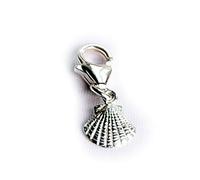 Pendentif/charm Coquille Saint-Jacques argent sterling 925