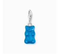 Pendentif Charm Goldbear en argent bleu