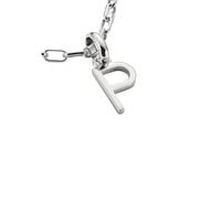 Pendentif Charm Lettre P Connect Argent