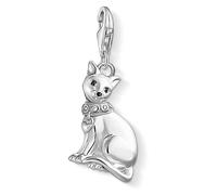 Pendentif Charme - Thomas Sabo - 1511-041-25 - Argent - Émail Noir - Zircones Blanches