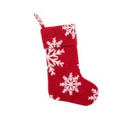 Pendentif Chaussette de Noël en Lint pour Sapin, Décoration Festive | Motifs Nets, Couleurs Vives, Prêt à Suspendre, pour Chocolats, Vitrines et Soirées de Noël