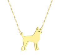 Pendentif Chihuahua Chien Collier Ras du Cou pour Femmes chaîne Collier Mignon Animal Bijoux Femmes Bijoux Fête Cadeaux De Noël